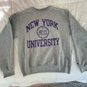 NYU crew neck